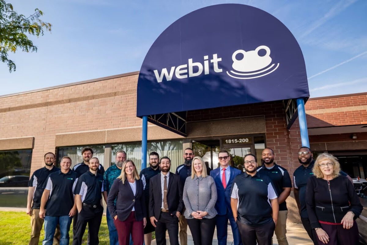 The WEBIT Services employee-owner team in Naperville, Illinois
